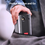 ویدئو پروژکتور قابل حمل برند Byintek مدل P70 - Image 2
