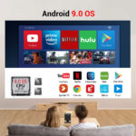 ویدئو پروژکتور قابل حمل برند Byintek مدل P19 - Image 3