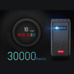 ویدئو پروژکتور قابل حمل برند Byintek مدل P20 - Image 3