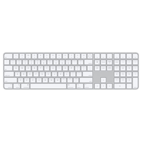کیبورد وایرلس اپل مدل Numeric Touch ID Magic Keyboard Lightning اروپایی