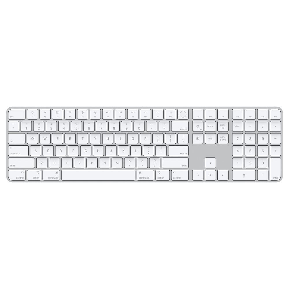 MK2C3.jpg کیبورد وایرلس اپل مدل Numeric Touch ID Magic Keyboard Lightning اروپایی - Image 1