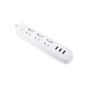 سه راهی برق و شارژر شیائومی برند Mijia مدل 3Port USB 27W