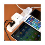سه راهی برق و شارژر شیائومی برند Mijia مدل 3Port USB 27W - Image 3