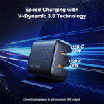 شارژر 20 وات برند Voltme مدل دو پورت Type-C - Image 3